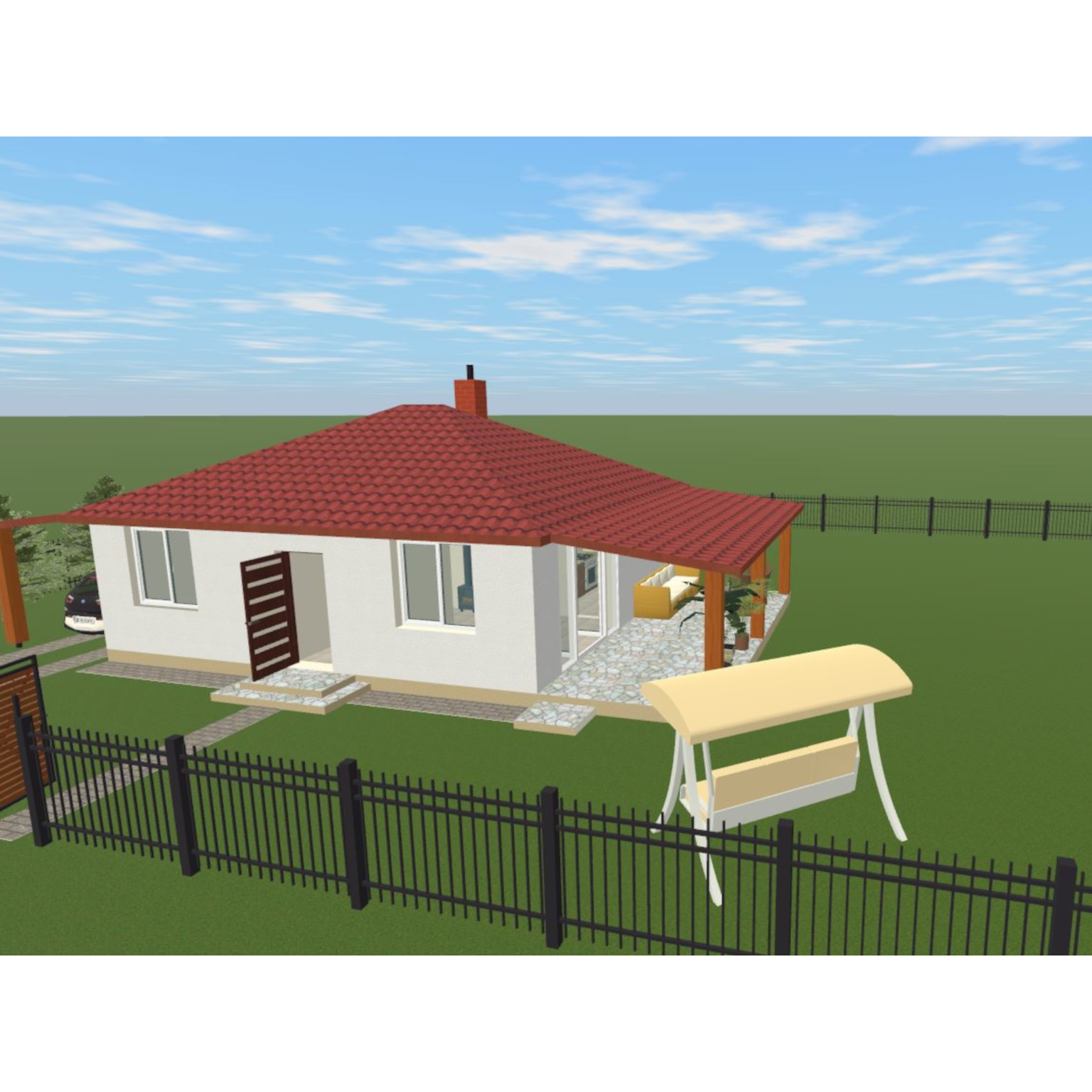 CSMÁNU435 családi ház nettó: 55,67 m²