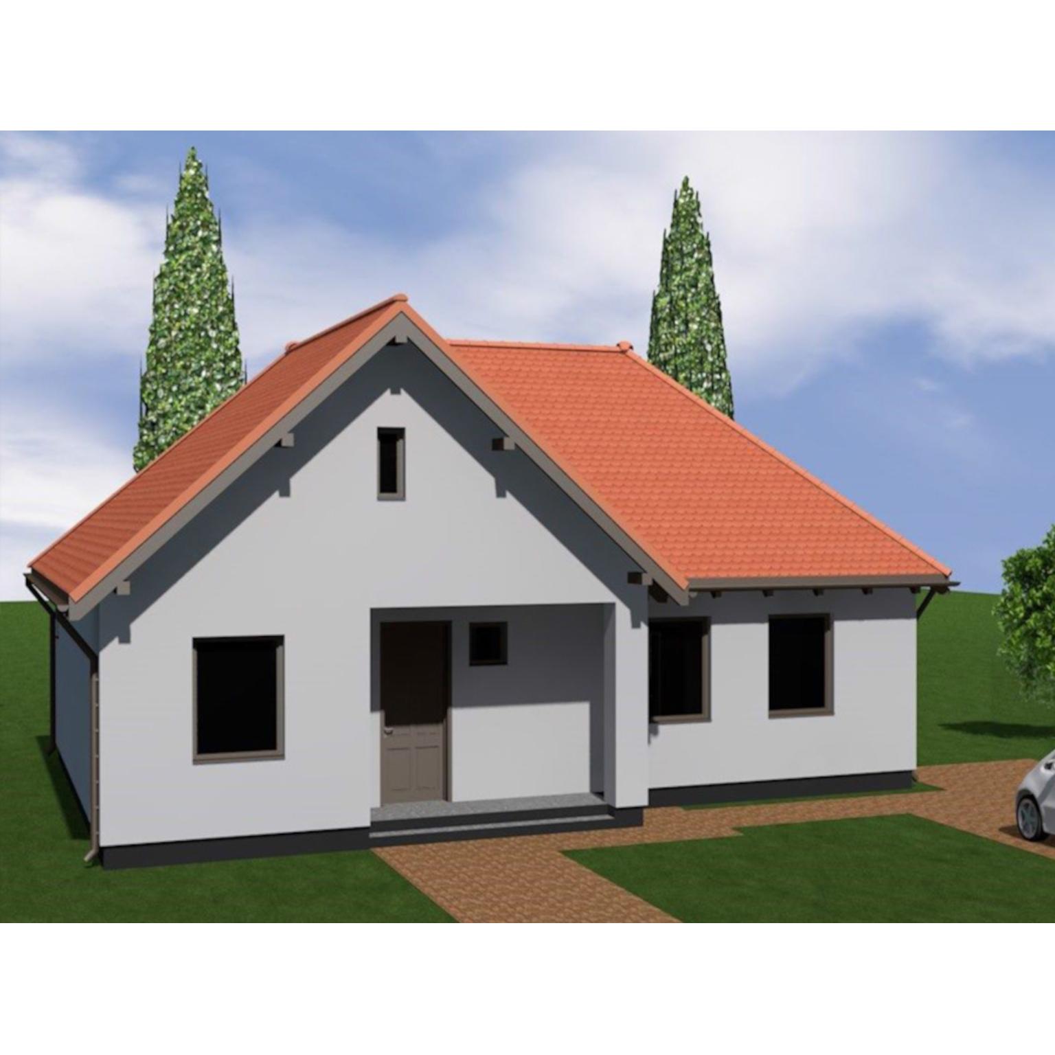 HON664159 családi ház nettó: 98,46 m²